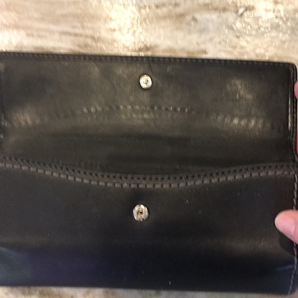 Black Coach leather Wallet - Picture 8 of 8